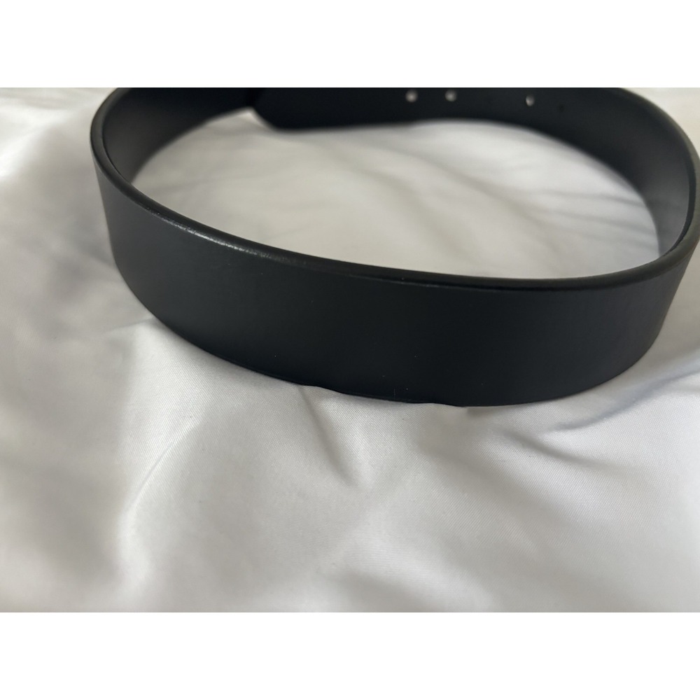 New Bison Design Leather Belt 30 Black 38mm Standard Heritage Americana Workwear - Picture 11 of 16